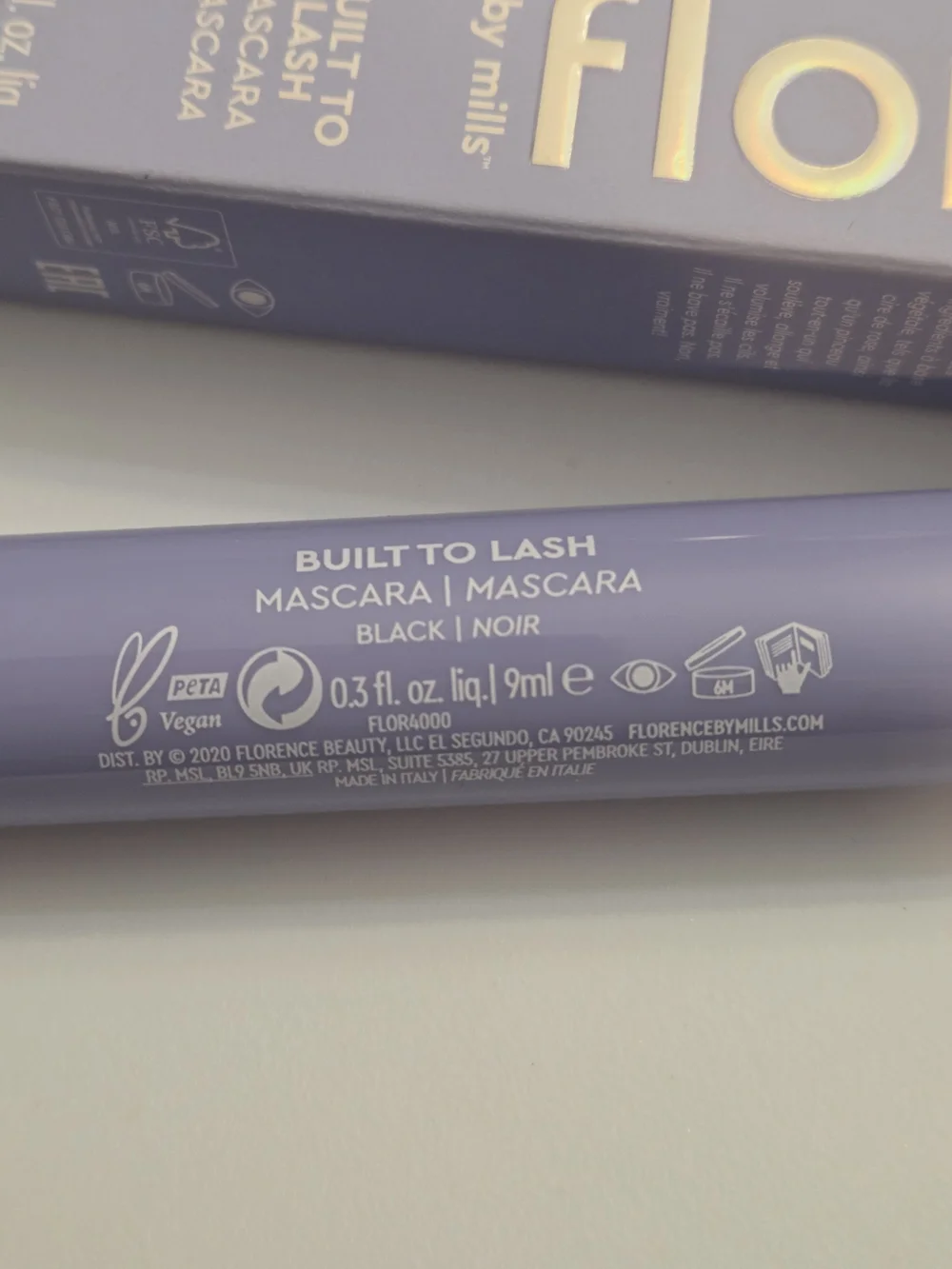 Florence by Mills Built to Lash Mascara in Black